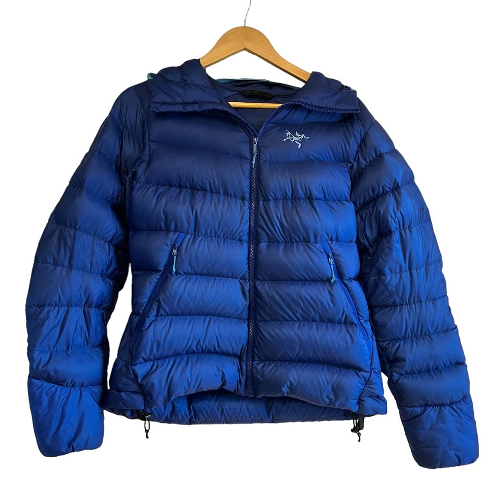 Arc'teryx Cerium Blue Puffer Jacket down filled Md